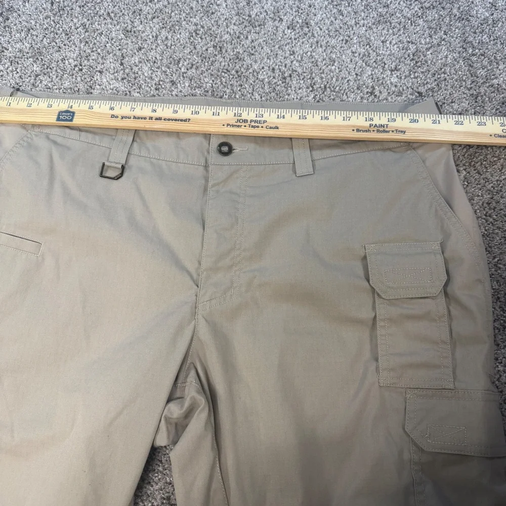 5.11 Tactical Stryke Pants Mens 42x30 Khaki Tan Flex-Tac Ripstop Cargo 74369